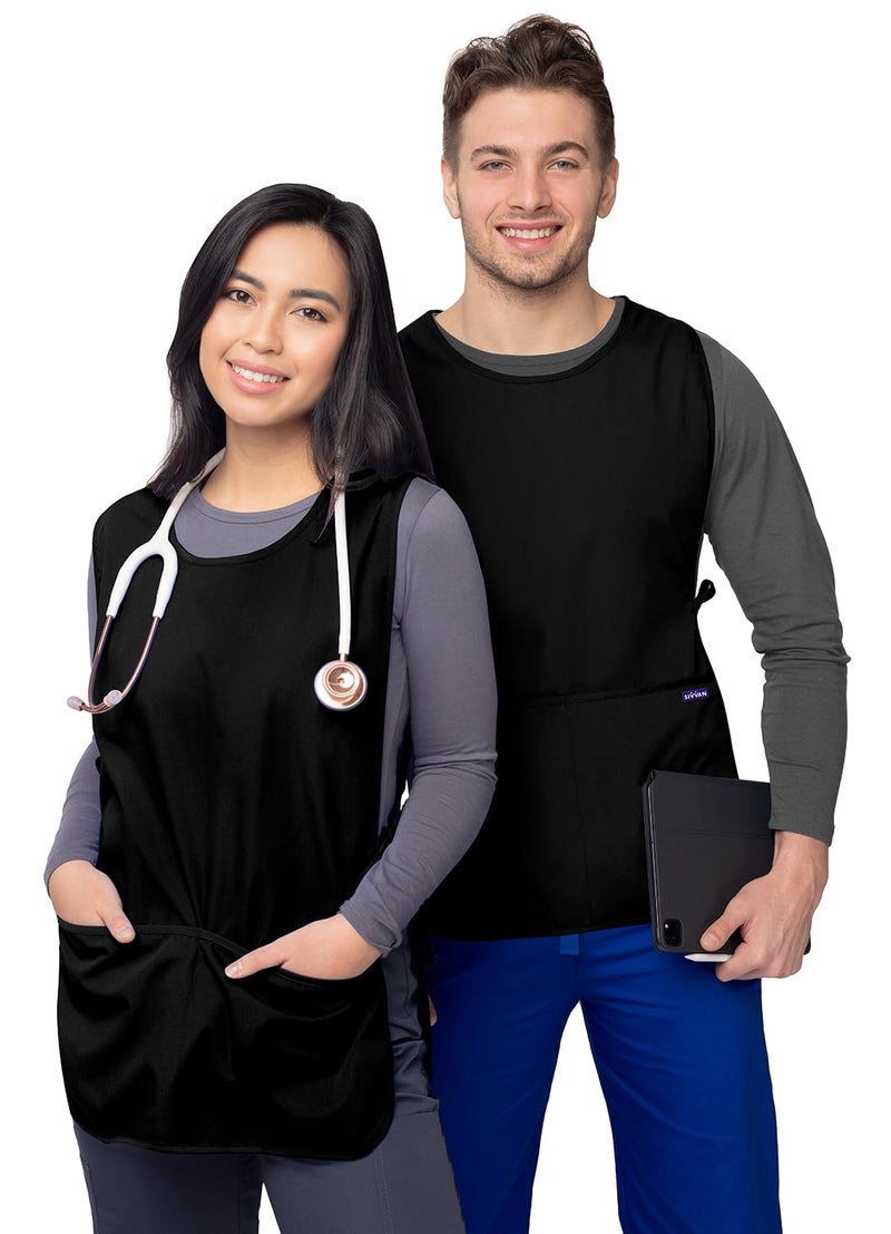 Sivvan Unisex Apron - Cobbler Apron 2-Pack - S87002 - Black - R - Image 2